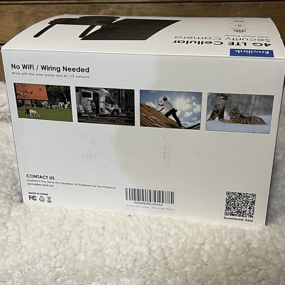 Envilink 4G LTE Cellular Security Camera Solar Pan & Tilt 180 Degrees NIB - Picture 3 of 8